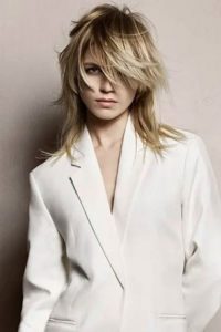 Layered hairstyles at The Dumb Brunette Hair Salon in Wollaton, Nottingham
