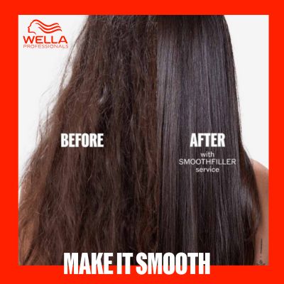 Wella Smooth Filler Hair Treatment Before and After Result